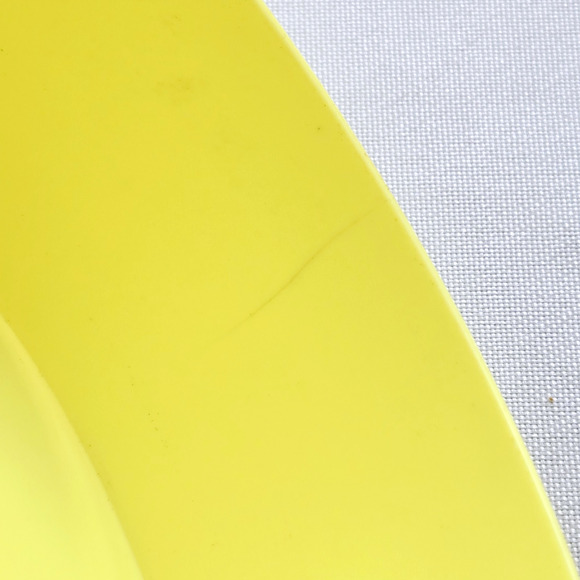 Vintage Jean Nate Bath Powder Box Yellow Plastic Canister Retro Vanity Empty 6oz - Picture 12 of 12